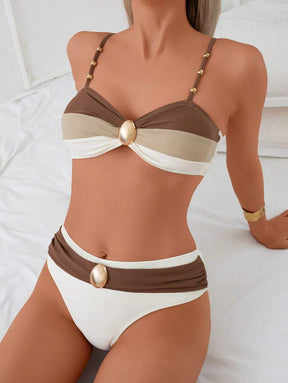 Biquíni Elegance Dourado