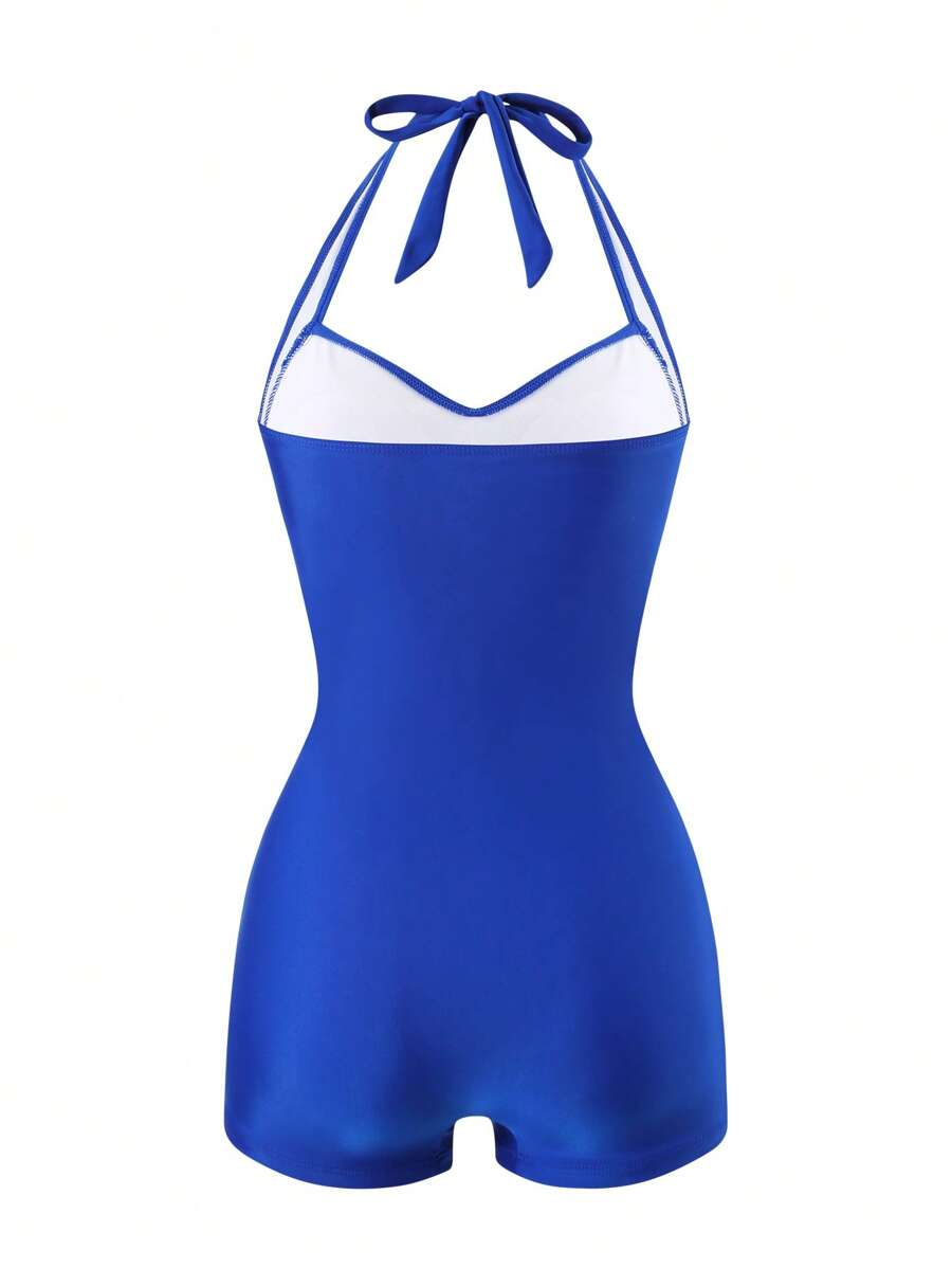 Maiô Retrô com Shortinho Modelador