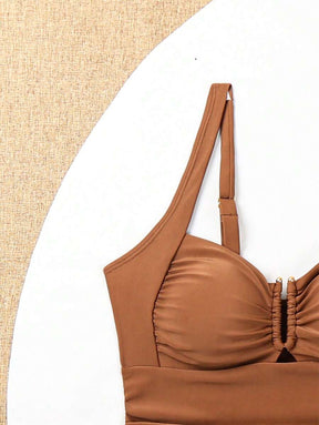 Conjunto Tankini Tropical Black