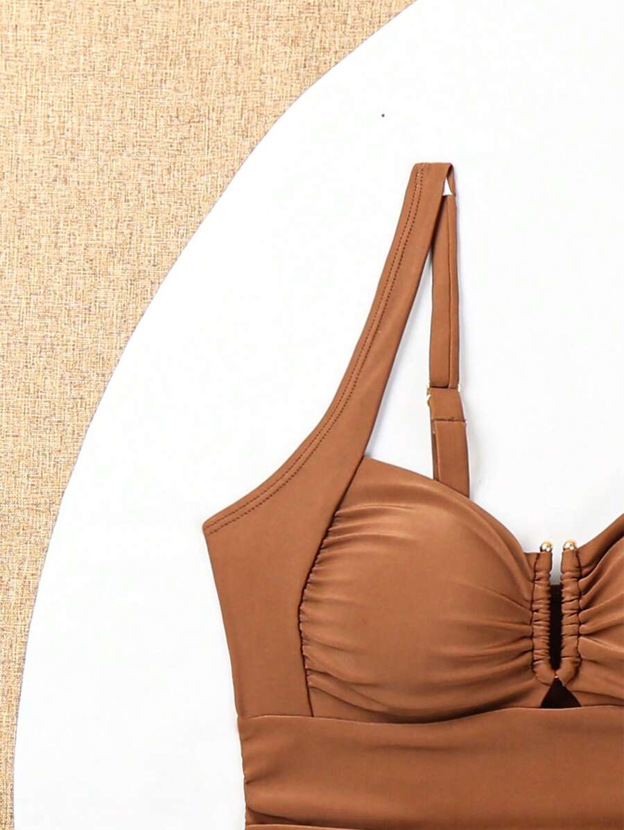 Conjunto Tankini Tropical Black