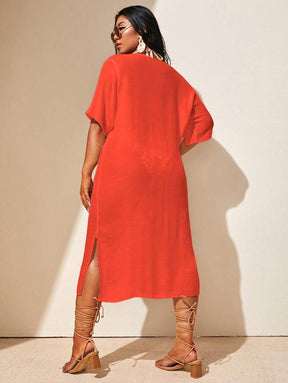 Saída de Praia Fúcsia Plus