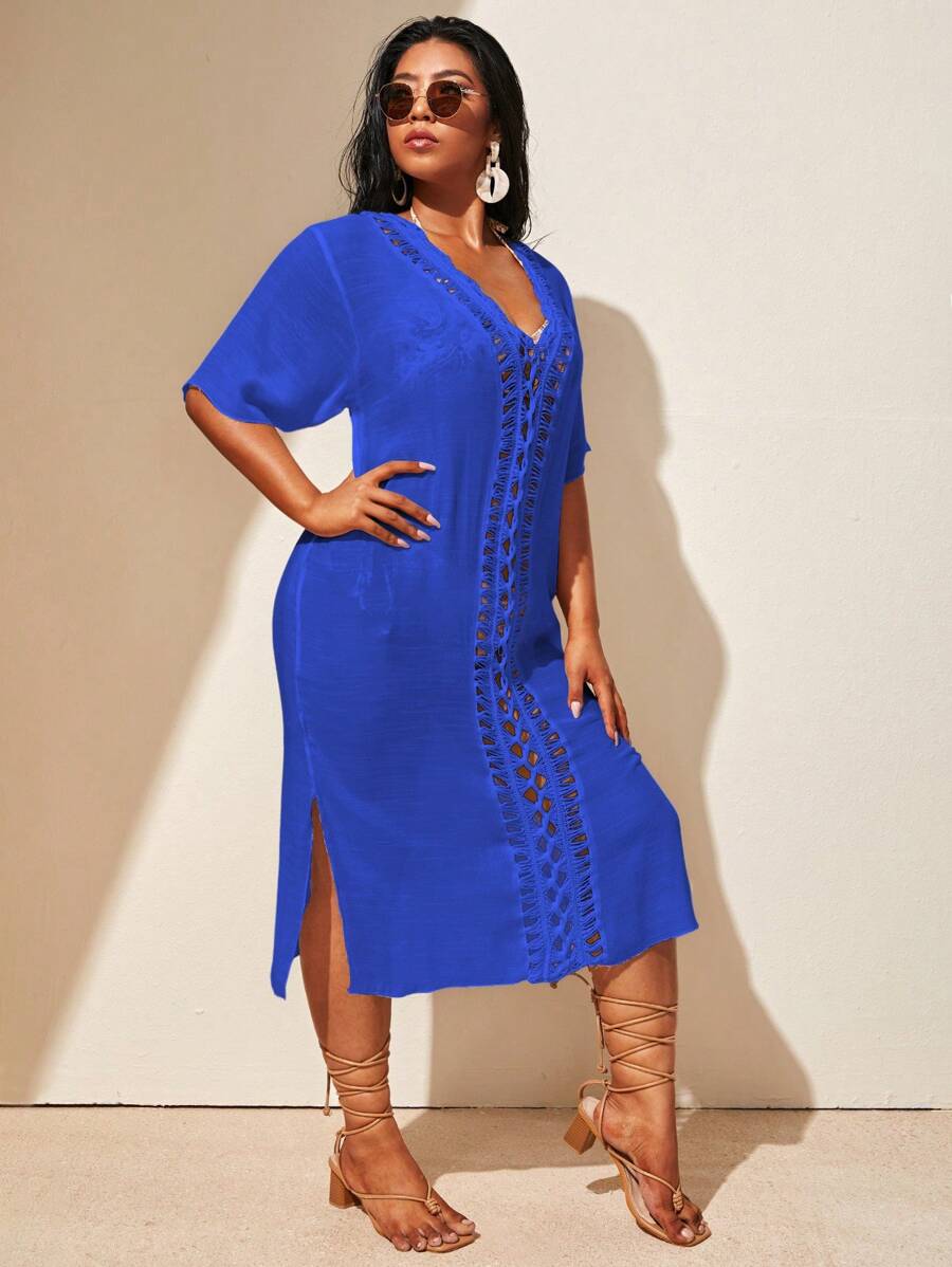 Saída de Praia Fúcsia Plus