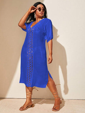 Saída de Praia Fúcsia Plus