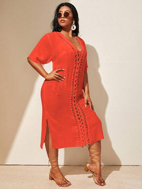 Saída de Praia Fúcsia Plus