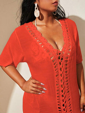 Saída de Praia Fúcsia Plus