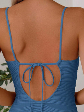 Maiô Estruturado com Detalhe Plissado