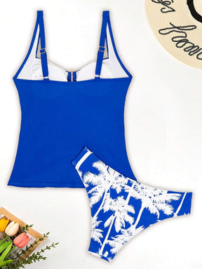 Conjunto Tankini Tropical Black