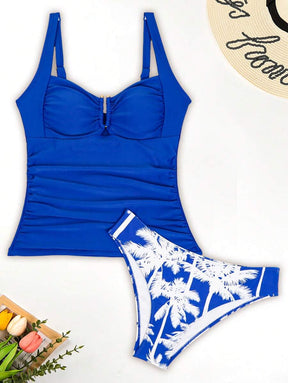 Conjunto Tankini Tropical Black