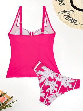 Conjunto Tankini Tropical Black