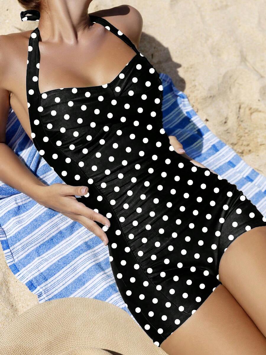 Maiô Retrô com Shortinho Modelador