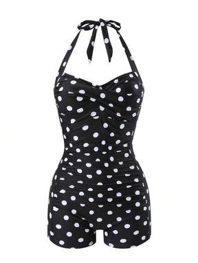 Maiô Retrô com Shortinho Modelador