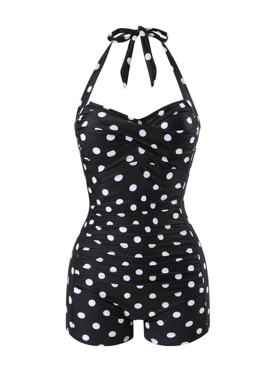 Maiô Retrô com Shortinho Modelador