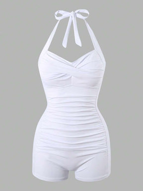 Maiô Retrô com Shortinho Modelador