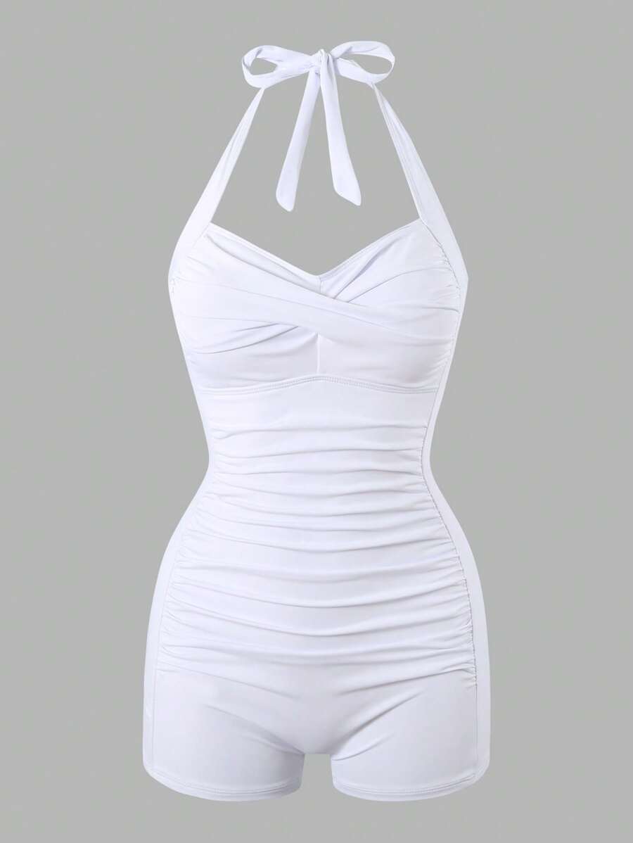 Maiô Retrô com Shortinho Modelador