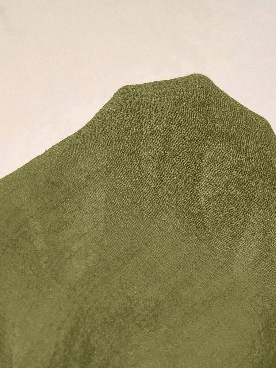 Saída de Praia Plus Size Preta com Renda