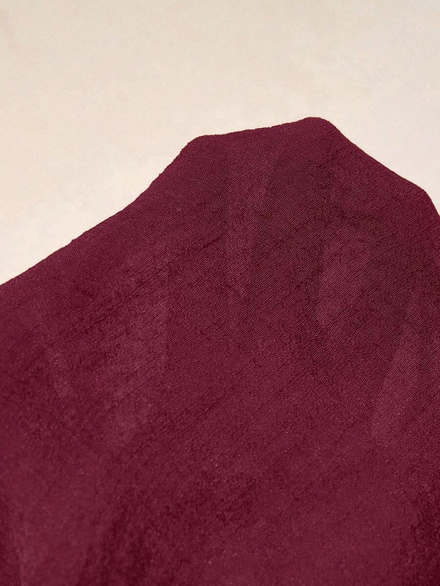 Saída de Praia Plus Size Preta com Renda