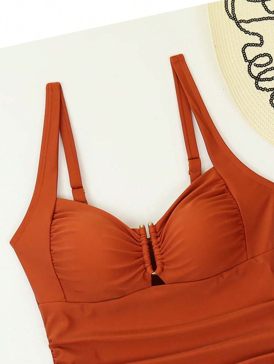 Conjunto Tankini Tropical Black