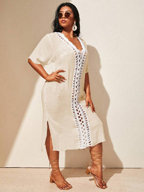 Saída de Praia Fúcsia Plus