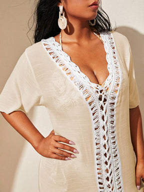 Saída de Praia Fúcsia Plus