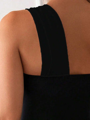 Maiô Ombro Assimétrico Luxo