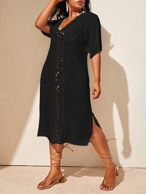 Saída de Praia Fúcsia Plus