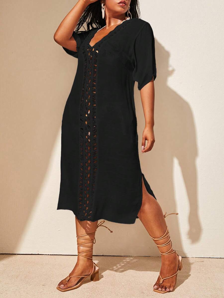 Saída de Praia Fúcsia Plus