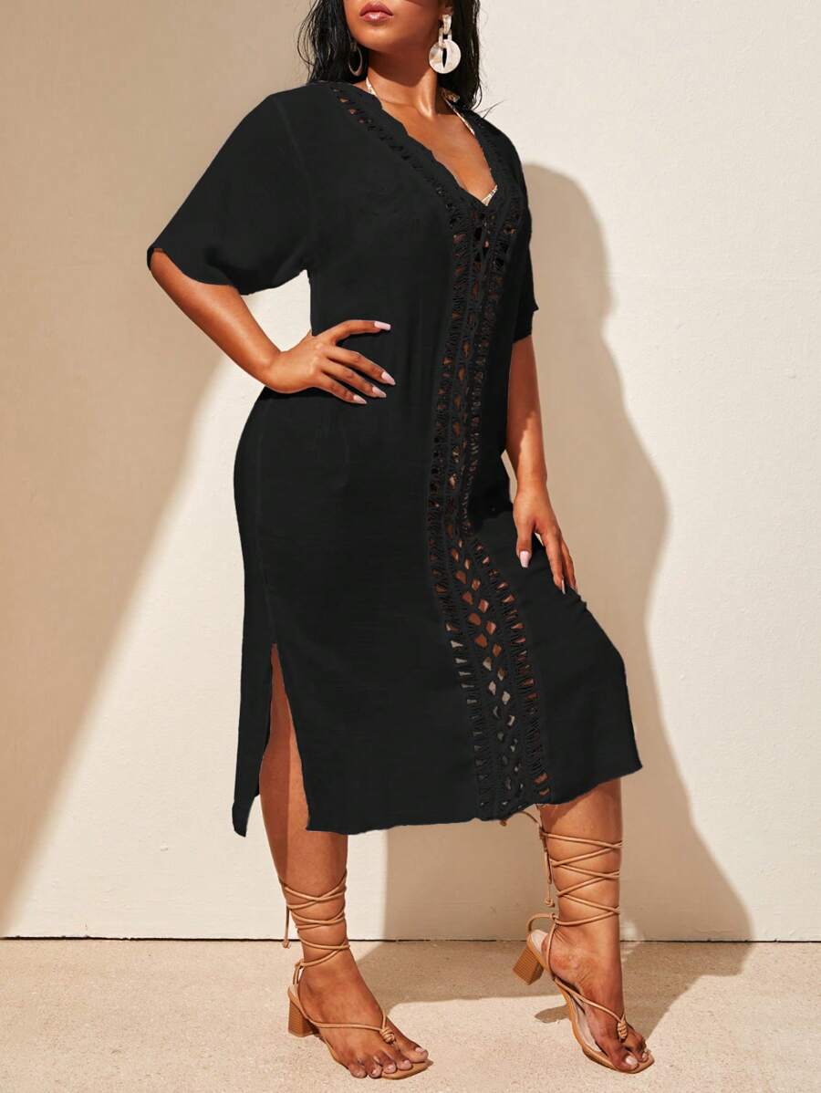 Saída de Praia Fúcsia Plus