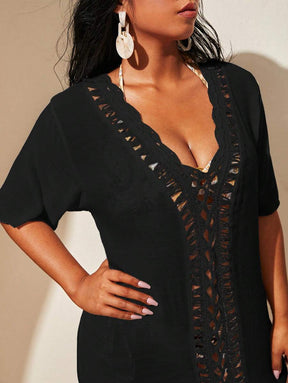 Saída de Praia Fúcsia Plus