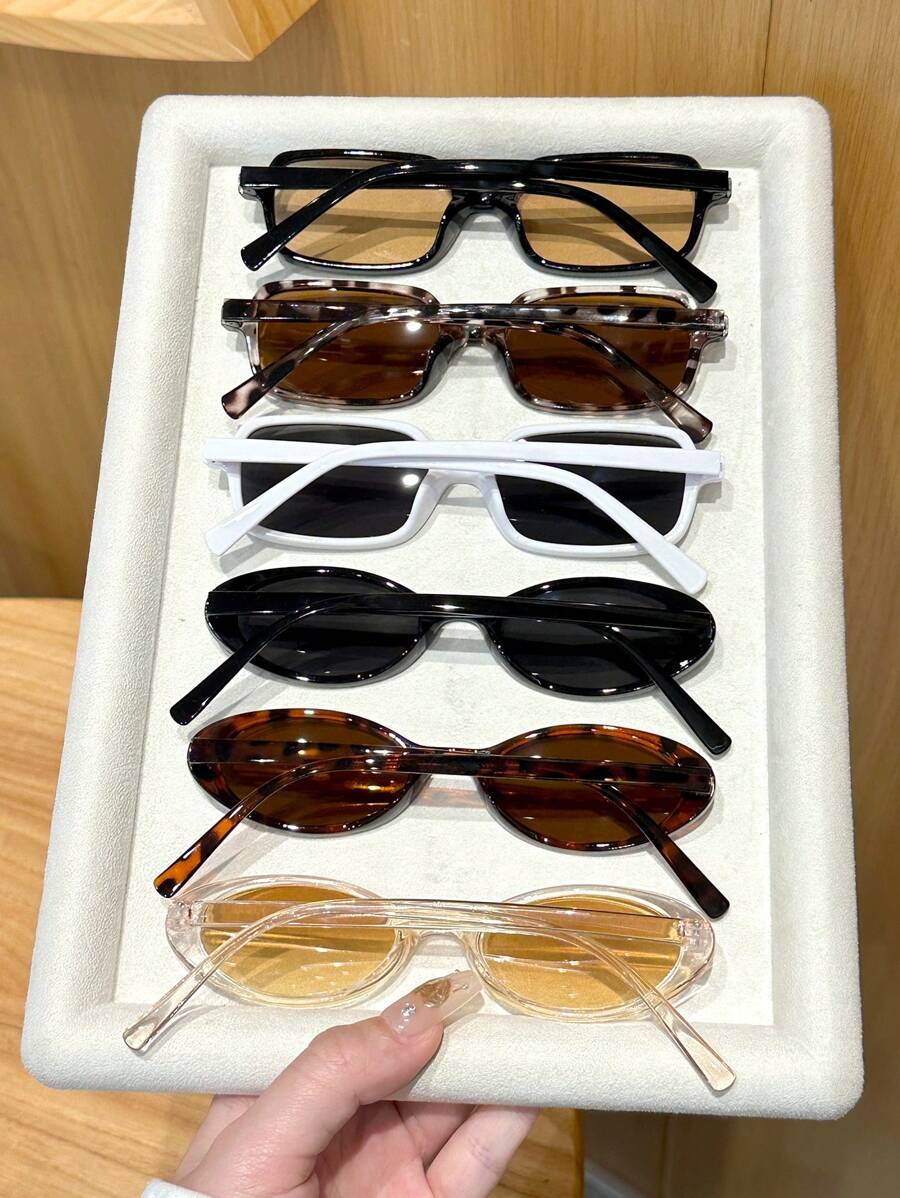 Óculos de Sol Estilo Retrô – PAGUE 2 E LEVE 6