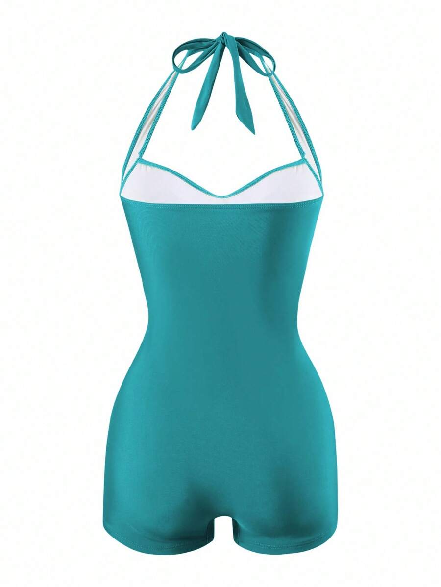 Maiô Retrô com Shortinho Modelador