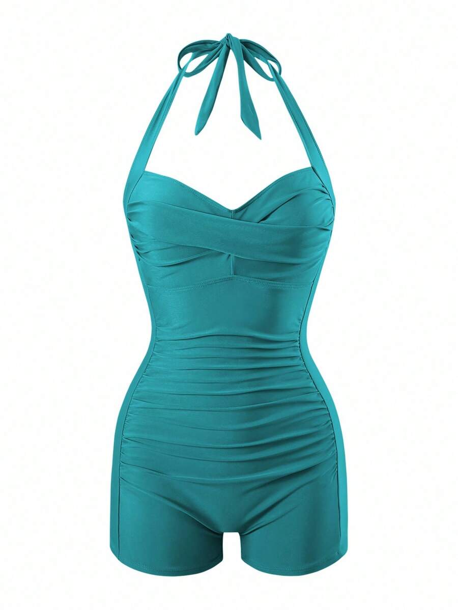 Maiô Retrô com Shortinho Modelador