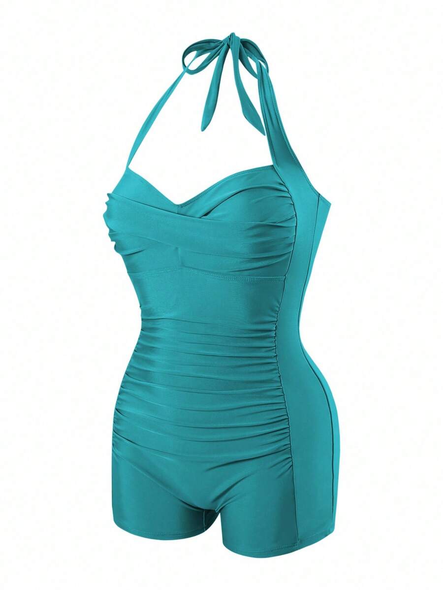 Maiô Retrô com Shortinho Modelador