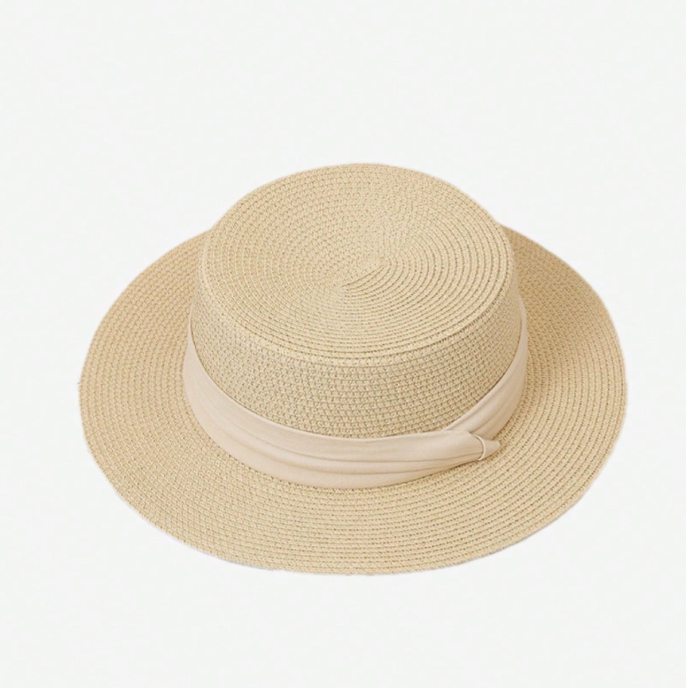 Chapéu Palha com Fita Destaque